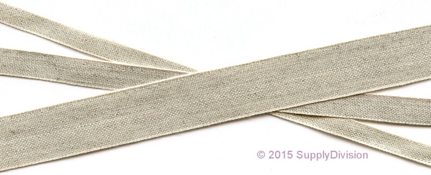 Dutch Linen Tape - Natural - Sold by the yard - $1.35 yd. - $1.70 yd.